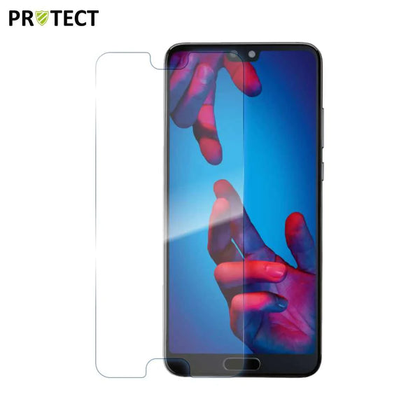 Classic PROTECT Tempered Glass for Huawei P20 Transparent