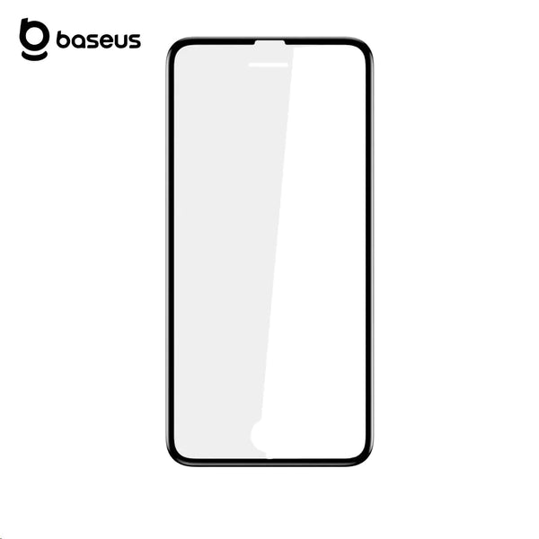 Baseus - Protector de pantalla de vidrio templado para iPhone 7 Plus y iPhone 8 Plus (SGAPIPH7SP-ZD01), color negro