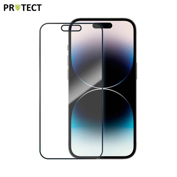 Verre Tremp¨¦ Int¨¦gral PROTECT pour Apple iPhone 14 Pro Noir