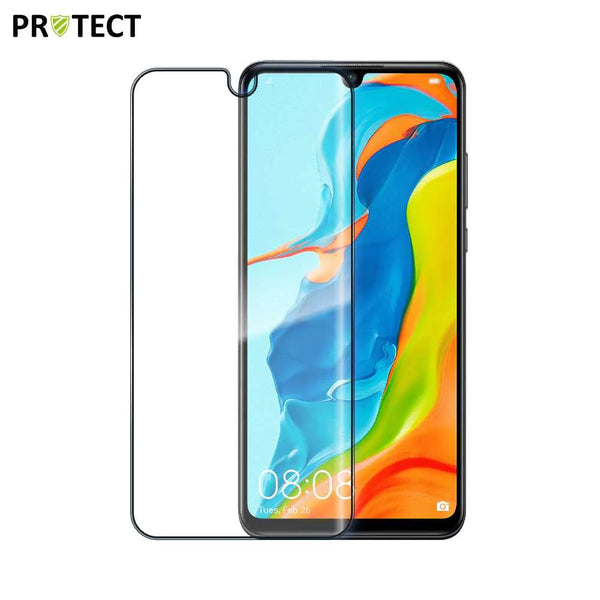 PROTECT Vollst_ndig geh_rtetes Glas f¨¹r Huawei P30 Lite Schwarz