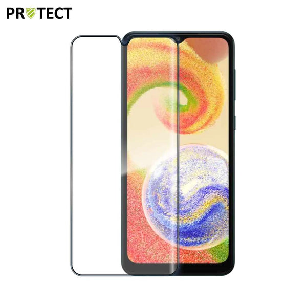 Vollst_ndig geh_rtetes Glas PROTECT f¨¹r Samsung Galaxy A04 A045 Schwarz