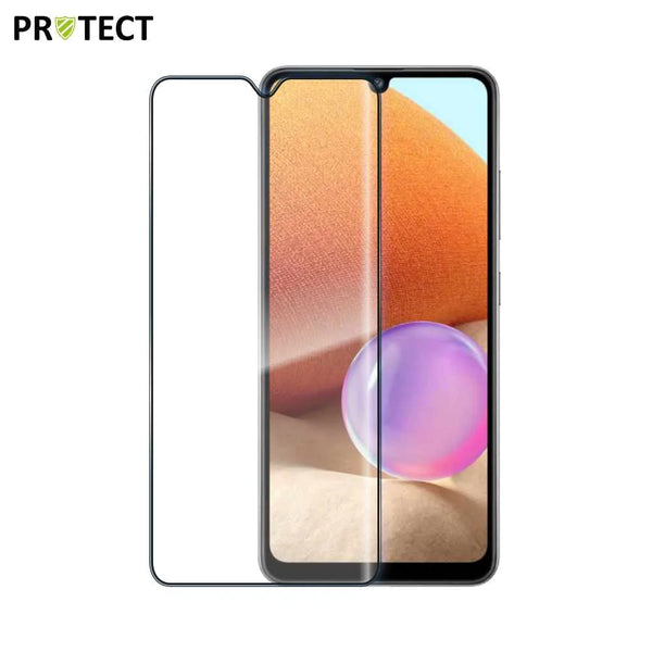 Vollst_ndig geh_rtetes Glas PROTECT f¨¹r Samsung Galaxy A32 4G A325 Schwarz