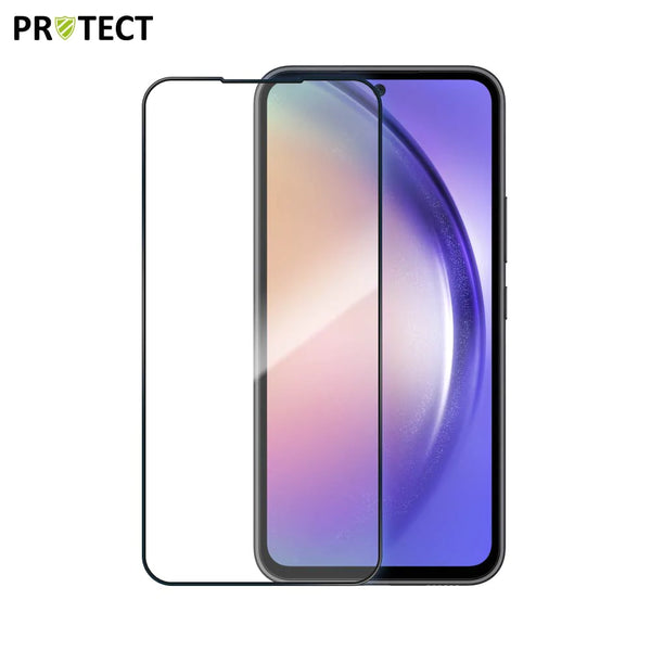 Vollst_ndig geh_rtetes Glas PROTECT f¨¹r Samsung Galaxy A54 5G A546 Schwarz