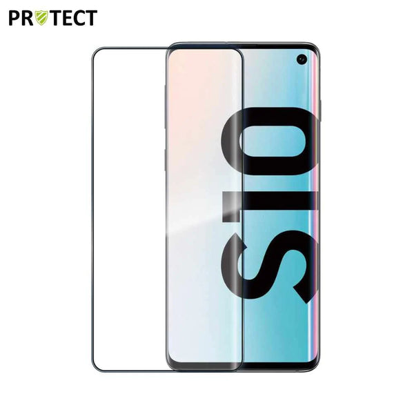 PROTECT Vollst_ndig geh_rtetes Glas f¨¹r Samsung Galaxy S10 G973 Schwarz