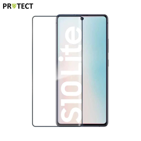 Vollst_ndig geh_rtetes Glas PROTECT f¨¹r Samsung Galaxy S10 Lite G770 Schwarz