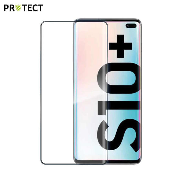 PROTECT Vollst_ndig geh_rtetes Glas f¨¹r Samsung Galaxy S10 Plus G975 Schwarz