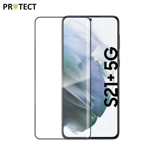 Vollst_ndig geh_rtetes Glas PROTECT f¨¹r Samsung Galaxy S21 Plus 5G G996 Schwarz