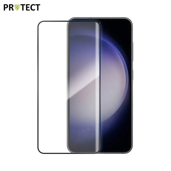 Vollst_ndig geh_rtetes Glas PROTECT f¨¹r Samsung Galaxy S23 5G S911 Schwarz