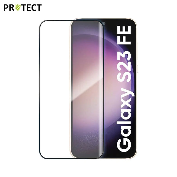 Vollst_ndig geh_rtetes Glas PROTECT f¨¹r Samsung Galaxy S23 FE S711B Schwarz