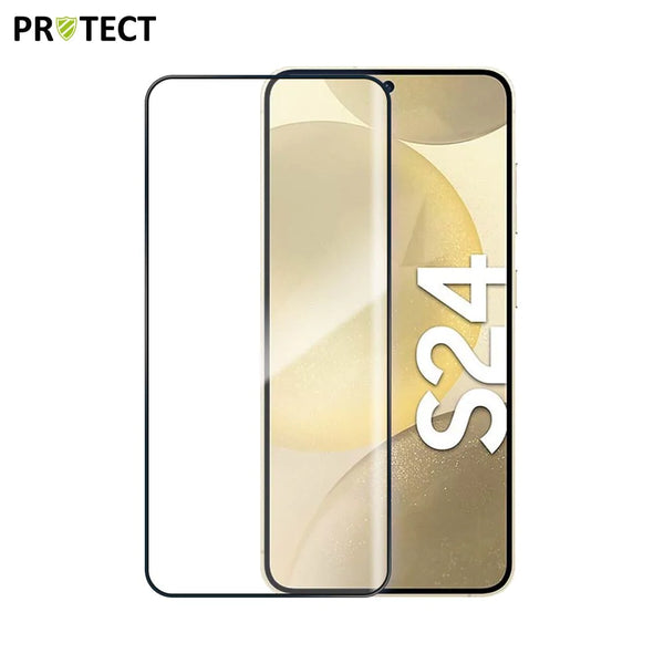 Vollst_ndig geh_rtetes Glas PROTECT f¨¹r Samsung Galaxy S24 5G S921 Schwarz
