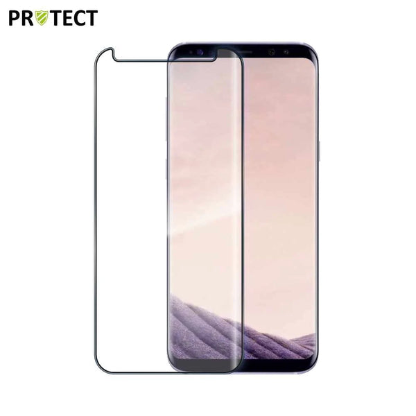 Vollst_ndig geh_rtetes Glas PROTECT f¨¹r Samsung Galaxy S8 Plus G955 Schwarz