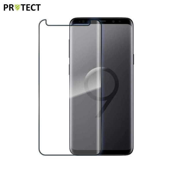 Vollst_ndig geh_rtetes Glas PROTECT f¨¹r Samsung Galaxy S9 Plus G965 Schwarz