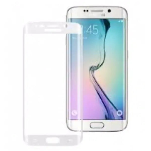 Samsung Galaxy S6 Edge G925, vollst_ndig geh_rtetes Glas, Wei_