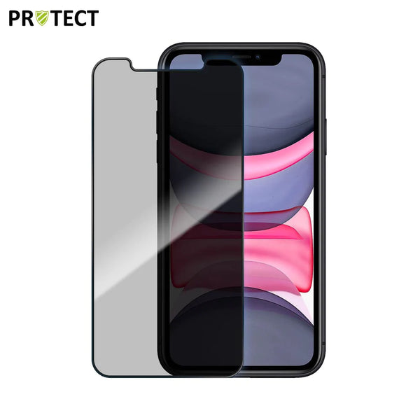 Verre Tremp¨¦ PRIVACY PROTECT pour Apple iPhone 11 iPhone XR Transparent
