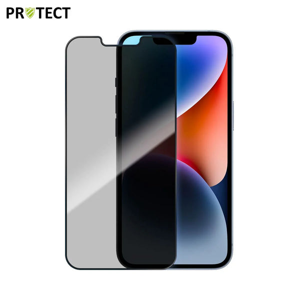 Verre Tremp¨¦ PRIVACY PROTECT pour Apple iPhone 13, 13 Pro & 14 Transparent