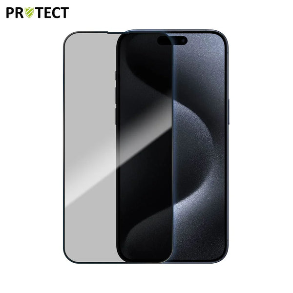 Verre Tremp¨¦ PRIVACY PROTECT pour Apple iPhone 15 Pro Max Transparent