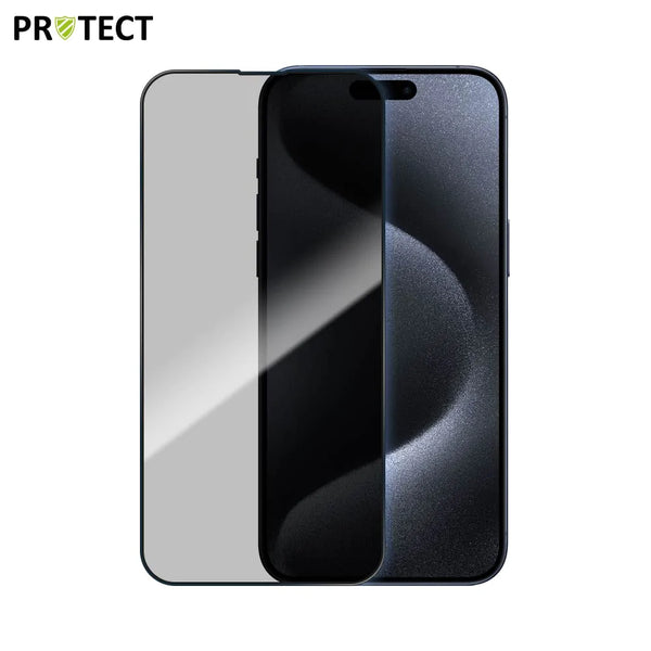 Verre Tremp¨¦ PRIVACY PROTECT pour Apple iPhone 16 Pro Transparent