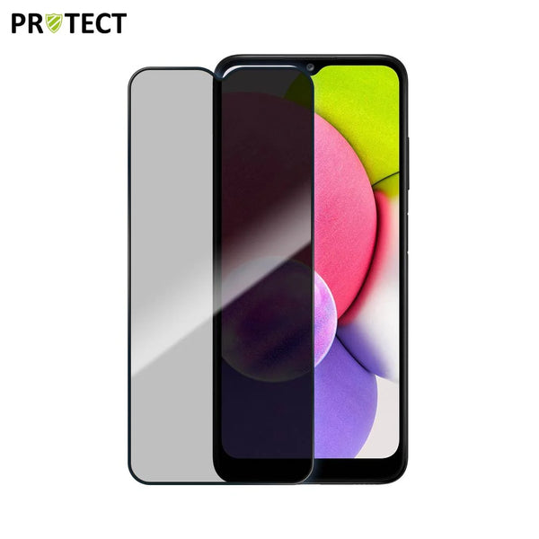 Panzerglas PRIVACY PROTECT f¨¹r Samsung Galaxy A03s A037 & A03 A035F Transparent