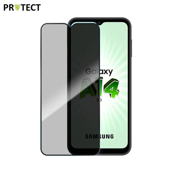 PRIVACY PROTECT Panzerglas f¨¹r Samsung Galaxy A14 5G A146P & A14 4G A145 Transparent