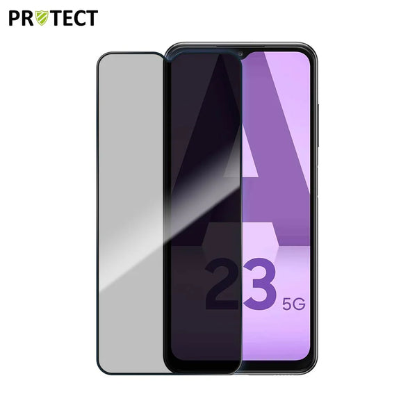 PRIVACY PROTECT Panzerglas f¨¹r Samsung Galaxy A23 5G A236 & A23 4G A235 Transparent