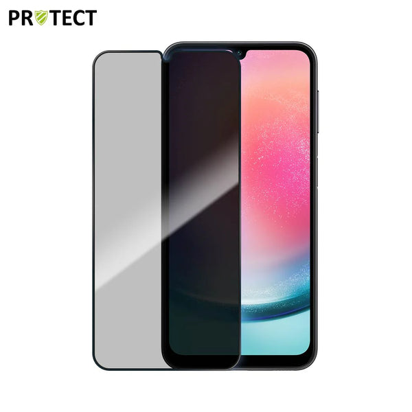 PRIVACY PROTECT Panzerglas f¨¹r Samsung Galaxy A24 4G A245, A25 5G A256, A15 5G A156B & A15 4G A155 Transparent