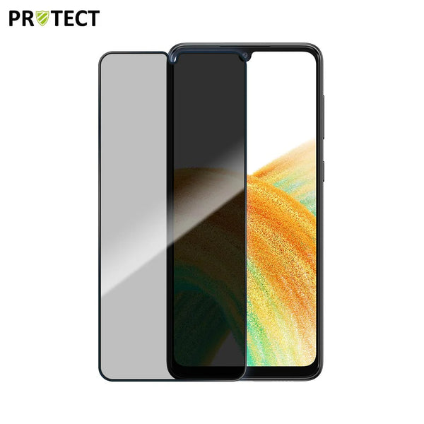 PRIVACY PROTECT Panzerglas f¨¹r Samsung Galaxy A33 5G A336 Transparent