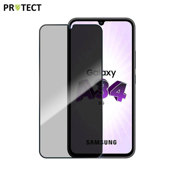 PRIVACY PROTECT Panzerglas f¨¹r Samsung Galaxy A34 5G A346 Transparent