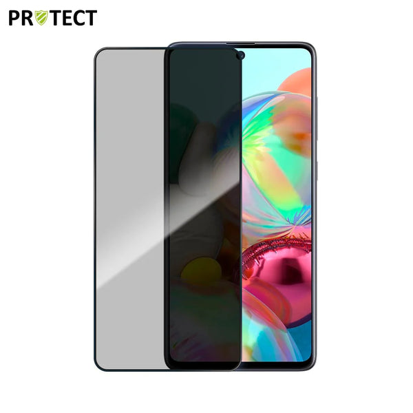 PRIVACY PROTECT Panzerglas f¨¹r Samsung Galaxy A71 A715, A71 5G A716 & A73 5G A736 Transparent