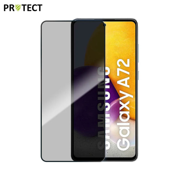 PRIVACY PROTECT Panzerglas f¨¹r Samsung Galaxy A72 4G A725 & A72 5G A726 Transparent