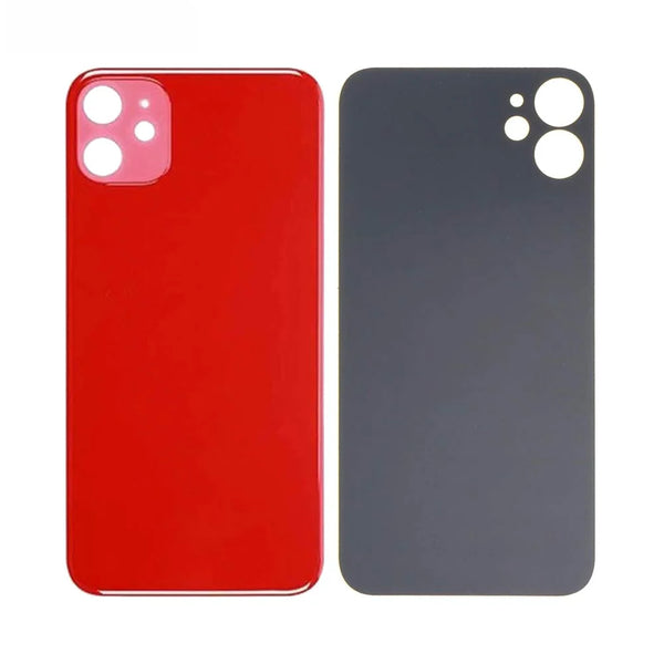 Apple iPhone 11 Rear Glass (Laser LH) Red