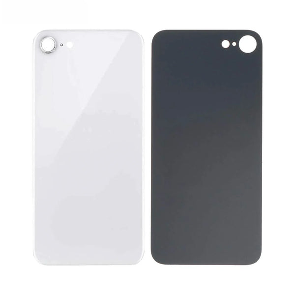 Apple iPhone 8 Back Glass (Laser LH) White