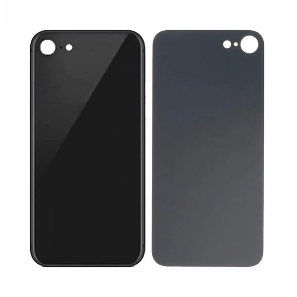 Apple iPhone 8 Rear Glass (Laser LH) Black
