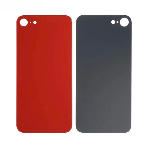 Apple iPhone 8 Rear Glass (Laser LH) Red