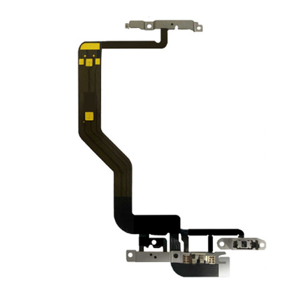 Eutoping Power Flex For iPhone 13 Pro Mute & Volume Button Switch Key Power Flex Cable With Metal Parts