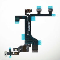 Eutoping Power Flex For iPhone 5C Mute & Volume Button Switch Key Power Flex Cable With Metal Parts