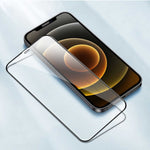 Eutoping 9D Full Cover Film Protective Glass Tempered Screen Protector with Black Side for iPhone 11 Pro Max Max Protection Flim