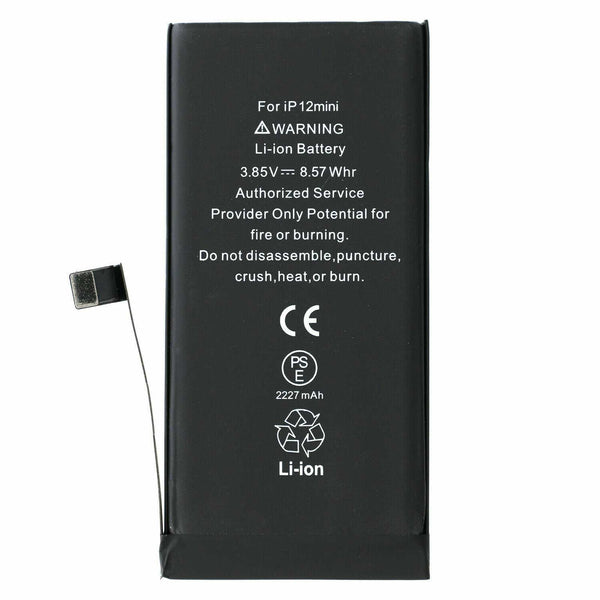 Eutoping High capacity phone Battery For iPhone 12 mini 2227mAh Replacement Bateria batteries